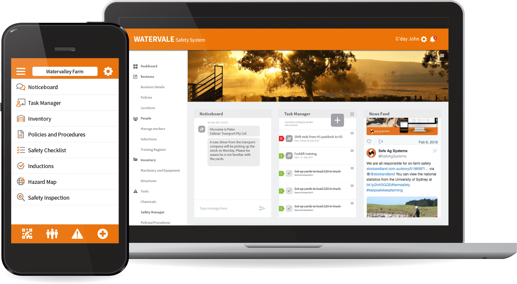 Safe AG Systems offers a platform for complete safety management for agribusiness.